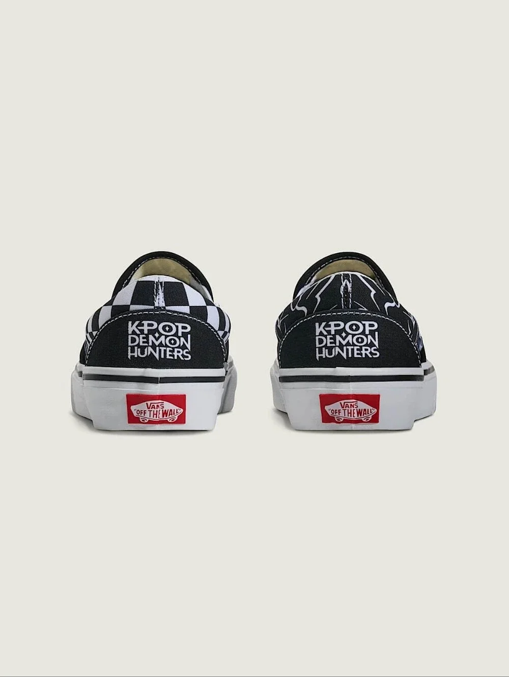 Kid's K-Pop Demon Hunters x Vans Slip-on 'Black'